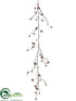 Silk Plants Direct Bell, Twig Garland - Rust - Pack of 6