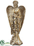 Silk Plants Direct Angel Candleholder - Gold - Pack of 6