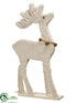 Silk Plants Direct Reindeer - Beige - Pack of 3