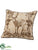 Reindeer Pillow - Brown Beige - Pack of 2