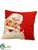 Santa Pillow - Red Beige - Pack of 2