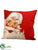 Santa Pillow - Red Beige - Pack of 2