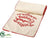 Merry Everything Table Runner - Red Beige - Pack of 4