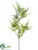 Fern Spray - Green Snow - Pack of 12