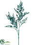 Silk Plants Direct Glittered Statice Spray - Turquoise - Pack of 12