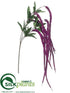 Silk Plants Direct Amaranthus Spray - Fuchsia - Pack of 12