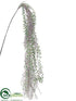 Silk Plants Direct Leaf Hanging Spray - Green Ice - Pack of 24