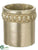 Cement Pot - Champagne - Pack of 4