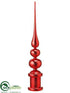 Silk Plants Direct Finial - Red - Pack of 1