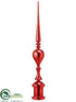 Silk Plants Direct Finial - Red - Pack of 1