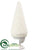 Berry Cone Topiary - White Snow - Pack of 2