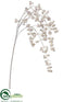 Silk Plants Direct Hanging Pearl Berry Spray - Pearl - Pack of 12