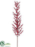 Silk Plants Direct Berry Spray - Red - Pack of 6