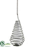 Silk Plants Direct Hanging Lantern - Lead - Pack of 12