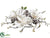 Magnolia, Pine Cone Centerpiece - White Snow - Pack of 2