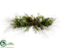 Silk Plants Direct Pine Cone, Pine Centerpiece - Green Green - Pack of 2