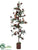Pine Cone, Pine Topiary - Brown Green - Pack of 1