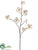 Dogwood Spray - Cream - Pack of 6