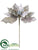 Poinsettia Spray - Champagne Silver - Pack of 24