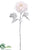 Peony Spray - Pink Snow - Pack of 12