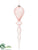 Finial Ornament - Pink - Pack of 4