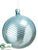 Ball Ornament - Blue Pearl - Pack of 6