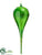 Finial Ornament - Green - Pack of 9