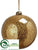 Ball Ornament - Gold - Pack of 6