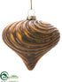 Silk Plants Direct Onion Ornament - Copper - Pack of 12