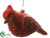 Cardinal Ornament - Red - Pack of 6