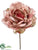 Glitter Rose Pick - Mauve - Pack of 12