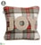 Joy Plaid Pillow - Green Red - Pack of 2