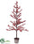 Berry Tree - Red - Pack of 2