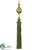 Top Ornament - Green - Pack of 24