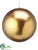 Metallic Ball Ornament - Gold - Pack of 12