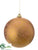 Ball Ornament - Mauve Gold - Pack of 12