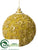 Ball Ornament - Gold - Pack of 6