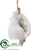 Shell Ornament - White Pearl - Pack of 24