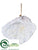 Shell Ornament - White Pearl - Pack of 12