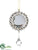 Drop Ornament - Clear - Pack of 12