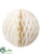 Ball Ornament - White - Pack of 12