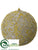 Ball Ornament - Gold - Pack of 6