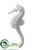 Seahorse Ornament - Pearl - Pack of 12