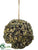 Ball Ornament - Green Brown - Pack of 24