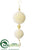 Drop Ornament - Pearl - Pack of 6