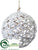 Ball Ornament - White - Pack of 12