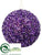 Ball Ornament - Purple - Pack of 8