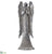 Praying Angel - Gray Antique - Pack of 4