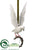 Hanging Dove Ornament - White - Pack of 4