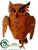 Metal Owl - Rust - Pack of 2